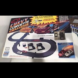 Corvette Challenge Racing Set - Red and Black